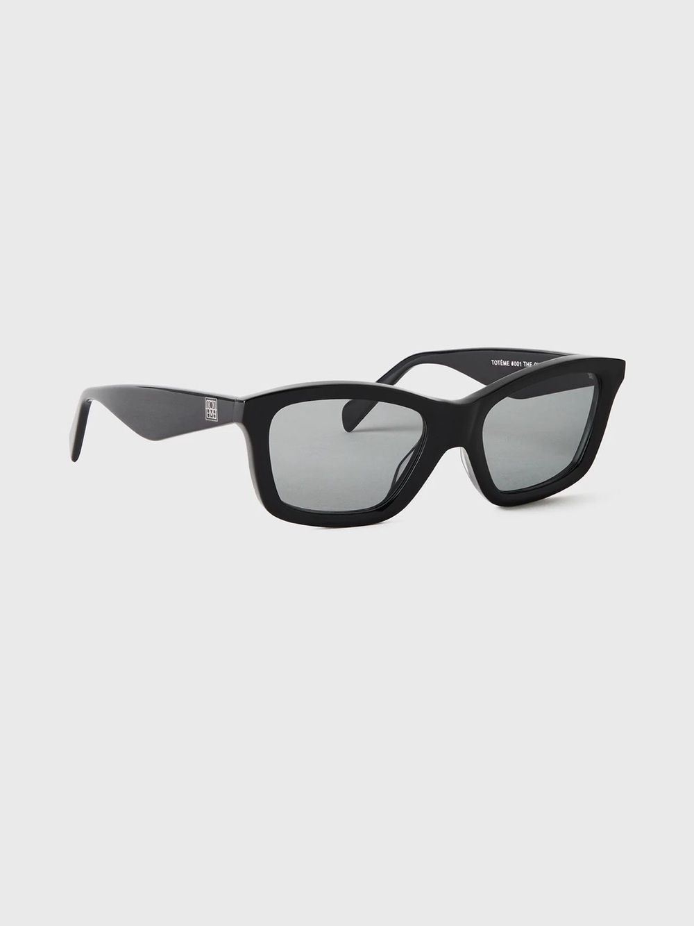 TOTEME Black Classic Sunglasses